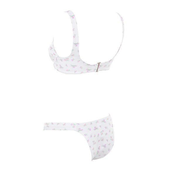 Brand New House of CB Floral Bikini Set Mariposa Floral Sold Out Online Size L - Picture 7 of 15